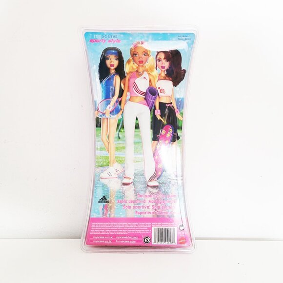 My Scene Barbie Sporty Style Adidas Kennedy Fashion Doll - NRFB (READ) - Picture 3 of 7